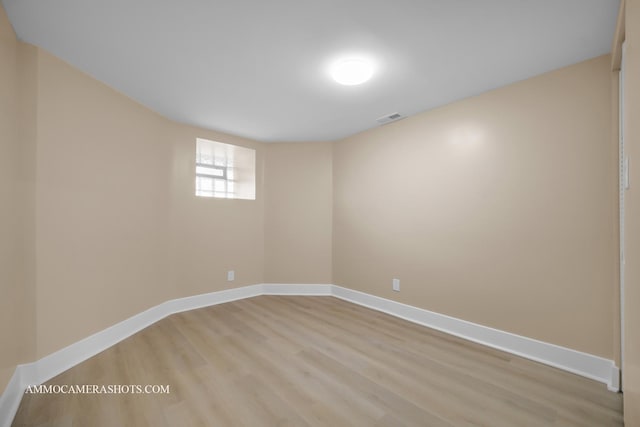 5029 W Superior St, Chicago, IL 60644 - empty room with light wood-style flooring and baseboards