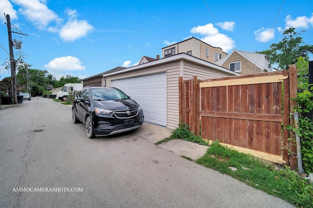 5029 W Superior St, Chicago, IL 60644 - view of property exterior featuring a garage