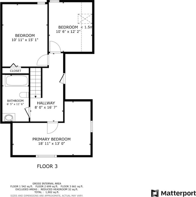 5029 W Superior St, Chicago, IL 60644 - view of floor plan / room layout