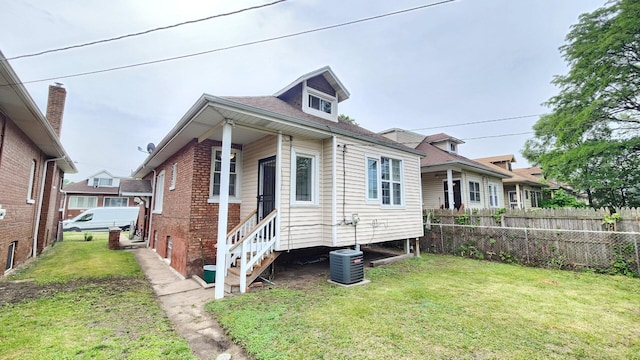 8127 S Blackstone Ave, Chicago, IL 60619 - view of side of property featuring a cooling unit