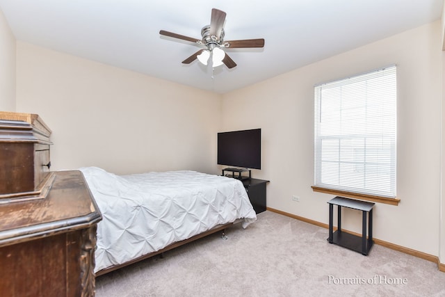 497 Le Moyne Ave, Romeoville, IL 60446 - bedroom with carpet flooring and a ceiling fan