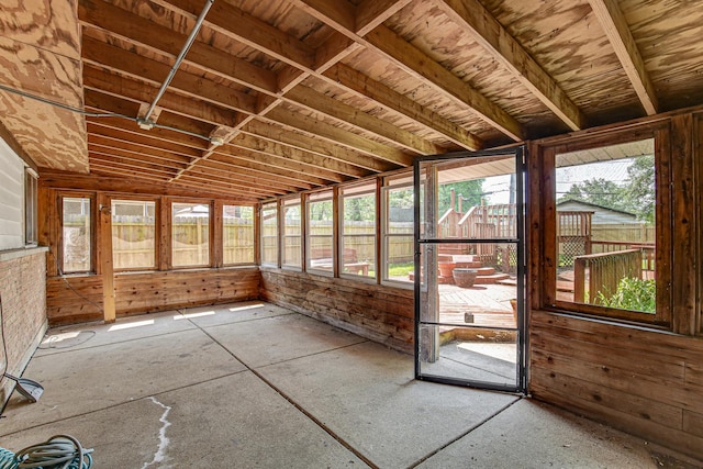 431 Lakewood Blvd, Park Forest, IL 60466 - view of unfurnished sunroom