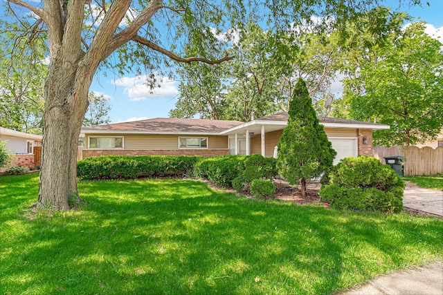 431 Lakewood Blvd, Park Forest, IL 60466 - single story home featuring brick siding and an attached garage