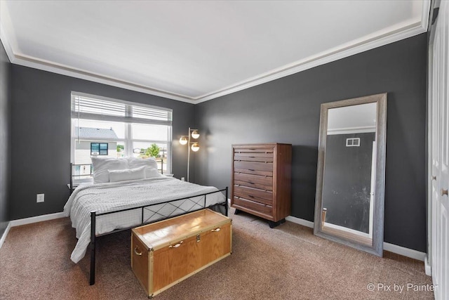 911 Water Stone Way, Malta, IL 60150 - bedroom with ornamental molding and carpet floors