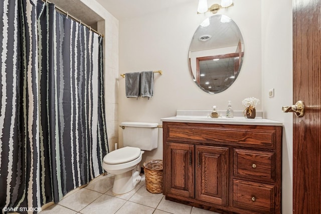 9228 S 55th Ct, Oak Lawn, IL 60453 - full bathroom with tile patterned floors and vanity