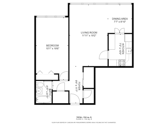 4800 S Chicago Beach Dr Unit 513N, Chicago, IL 60615 - view of room layout