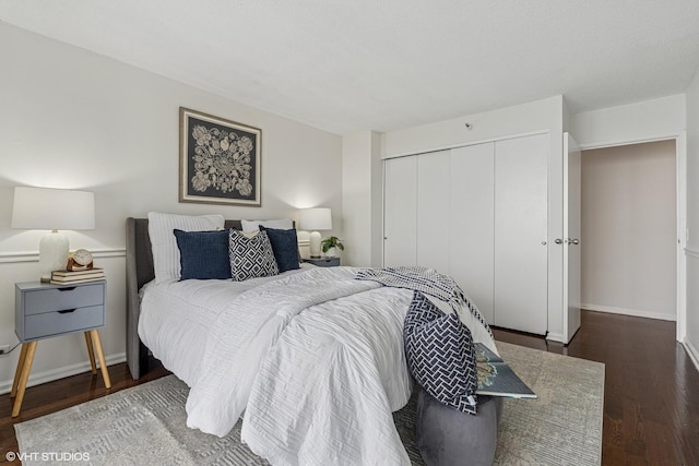 3660 N Lake Shore Dr Unit 4502, Chicago, IL 60613 - bedroom with a closet and wood finished floors