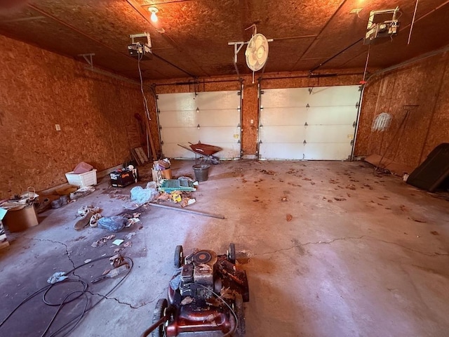 112 W Chippewa St, Dwight, IL 60420 - garage featuring a garage door opener