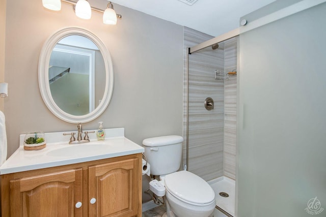 1288 Seabury Cir, Carol Stream, IL 60188 - full bath featuring a stall shower and vanity