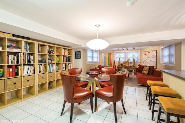 1116 W N Shore Ave Unit 2, Chicago, IL 60626 - dining area with light tile patterned floors