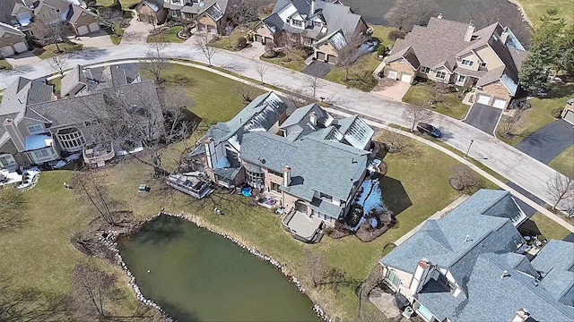 14449 Golf Rd, Orland Park, IL 60462 - aerial view of property and surrounding area featuring nearby suburban area and a nearby body of water