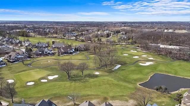 14449 Golf Rd, Orland Park, IL 60462 - aerial overview of property's location with a golf course, nearby suburban area, and a large body of water