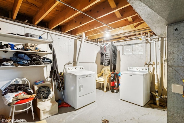 852 Pamela Dr, Bensenville, IL 60106 - basement featuring washing machine and clothes dryer