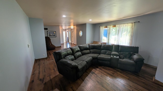 5N119 Mary Ct, Saint Charles, IL 60175 - living room featuring wood-type flooring and recessed lighting