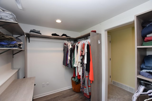 1116 Oakleaf Ave, Mchenry, IL 60051 - walk in closet featuring wood finished floors