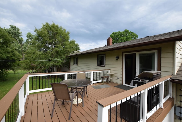1116 Oakleaf Ave, Mchenry, IL 60051 - deck featuring a yard and outdoor dining space