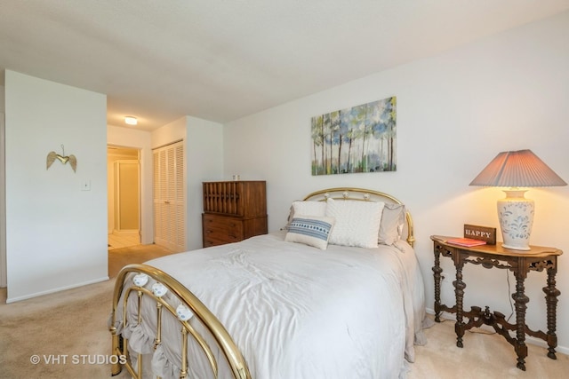 1295 N Sterling Ave Unit 211, Palatine, IL 60067 - bedroom with carpet and a closet