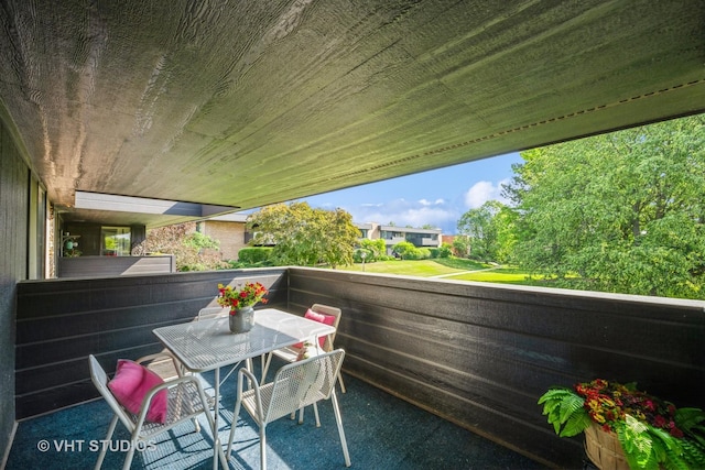 1295 N Sterling Ave Unit 211, Palatine, IL 60067 - balcony featuring outdoor dining space