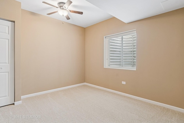 4120 Idlewild Ln, Naperville, IL 60564 - carpeted spare room with ceiling fan and baseboards