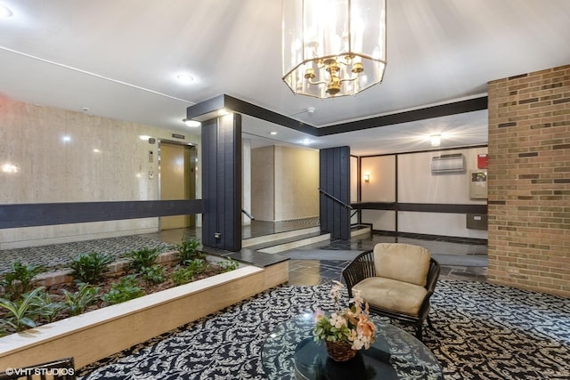 340 Claymoor Rd Unit 2B, Hinsdale, IL 60521 - lobby with stairway