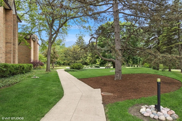 340 Claymoor Rd Unit 2B, Hinsdale, IL 60521 - surrounding community with a yard