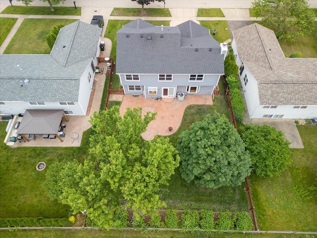 646 Schooner Ln, Elk Grove Village, IL 60007 - view from above of property