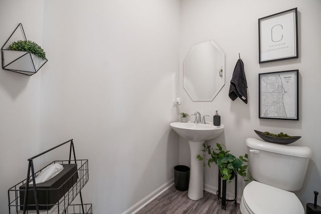 1462 Keller St, Elburn, IL 60119 - bathroom with wood finished floors and toilet