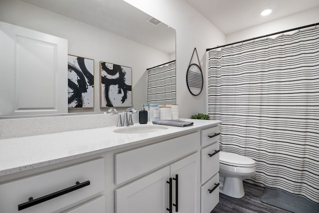1462 Keller St, Elburn, IL 60119 - full bathroom featuring vanity and wood finished floors
