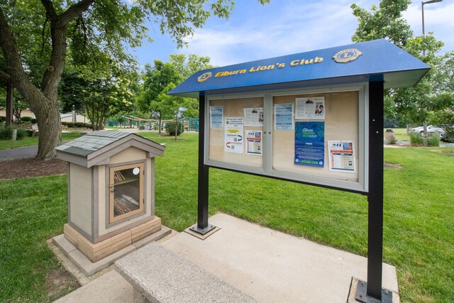 1462 Keller St, Elburn, IL 60119 - view of property's community with a lawn
