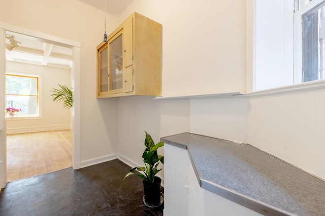 668 W Irving Park Rd Unit H1, Chicago, IL 60613 - detailed view of finished concrete floors and baseboards