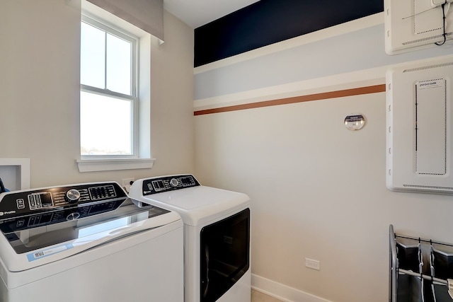 1058 E Oakton St, Des Plaines, IL 60018 - laundry room with washing machine and clothes dryer and plenty of natural light
