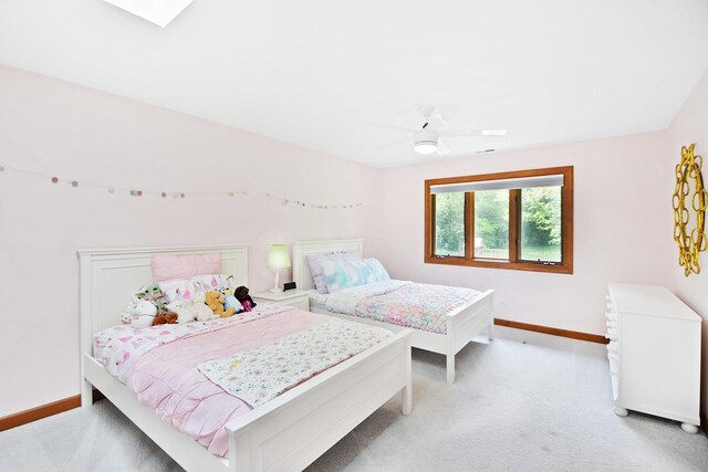 24 Robin Crest Rd, Hawthorn Woods, IL 60047 - bedroom with light carpet and a ceiling fan