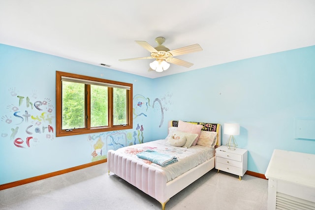 24 Robin Crest Rd, Hawthorn Woods, IL 60047 - bedroom featuring carpet flooring and a ceiling fan