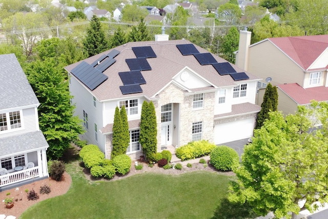 34405 N Bobolink Trl, Grayslake, IL 60030 - view from above of property