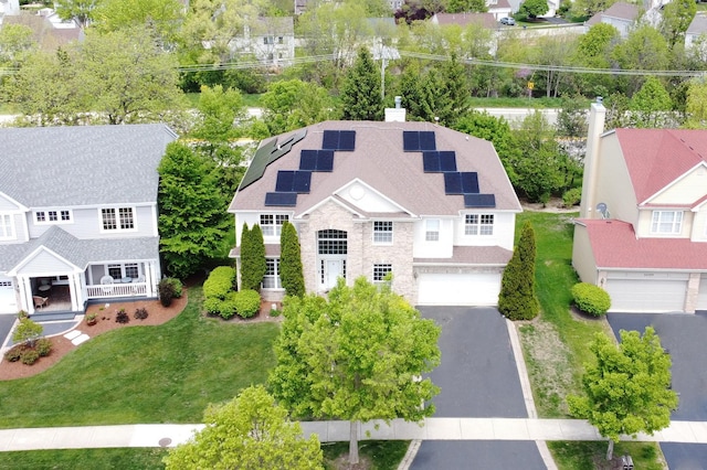 34405 N Bobolink Trl, Grayslake, IL 60030 - aerial view of property and surrounding area