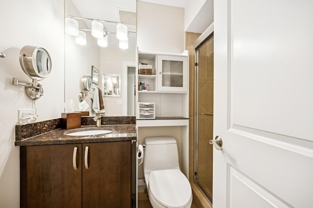 1740 Mission Hills Rd Unit 304, Northbrook, IL 60062 - bathroom with vanity and a shower stall
