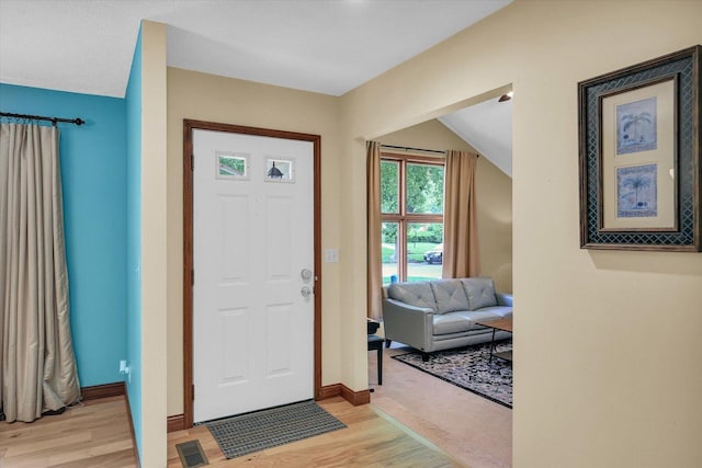 3204 Fawn Hill Ct, Urbana, IL 61802 - foyer entrance featuring light wood-style flooring and baseboards