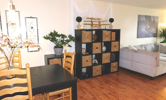 9740 S Pulaski Rd Unit 107, Oak Lawn, IL 60453 - office area featuring wood finished floors