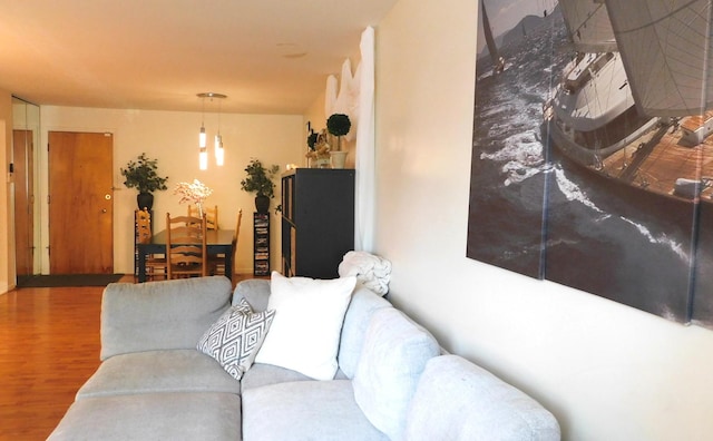 9740 S Pulaski Rd Unit 107, Oak Lawn, IL 60453 - living area with wood finished floors