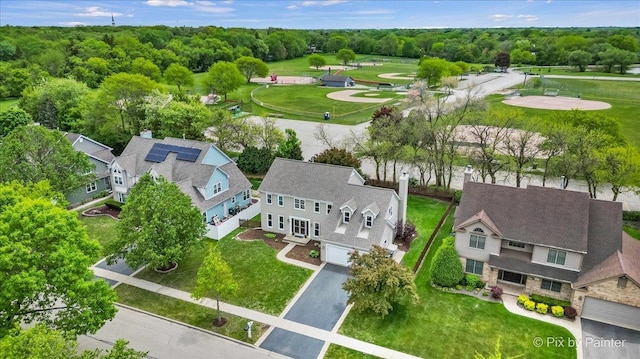 200 Ambria Dr, Mundelein, IL 60060 - aerial perspective of suburban area
