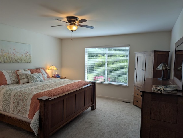 1471 Baroque Ave, Volo, IL 60073 - bedroom featuring light carpet and ceiling fan