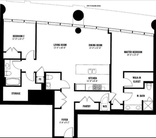 340 E Randolph St Unit 404, Chicago, IL 60601 - view of home floor plan