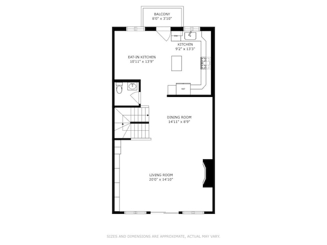 5414 S Greenwood Ave Unit 2, Chicago, IL 60615 - view of room layout