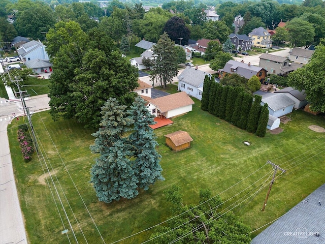 92 Maple St, Sugar Grove, IL 60554 - aerial perspective of suburban area