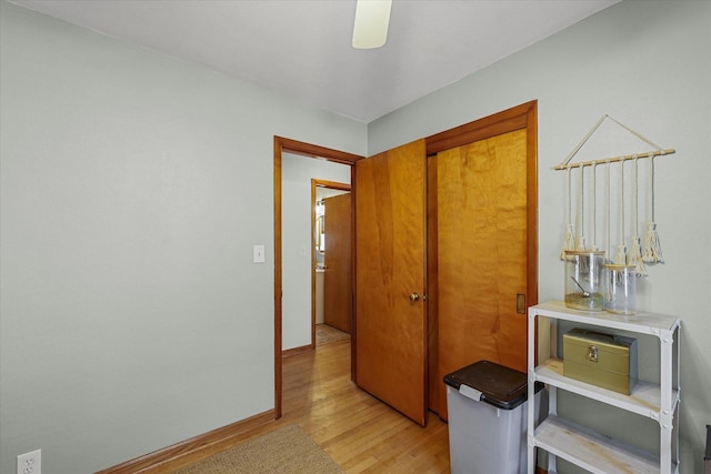 1704 Chevy Chase Dr, Champaign, IL 61821 - hallway featuring light wood-style flooring