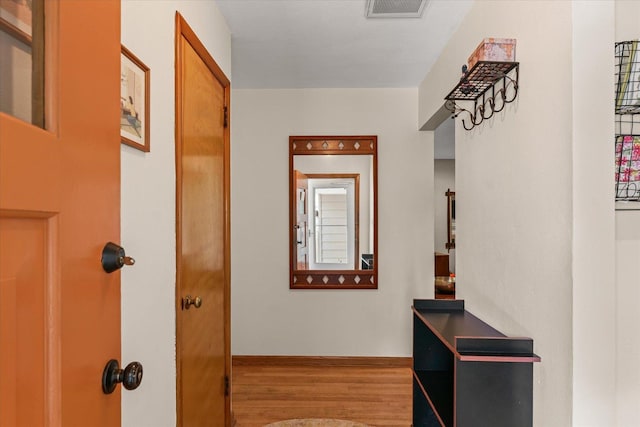 1704 Chevy Chase Dr, Champaign, IL 61821 - hallway featuring wood finished floors and baseboards