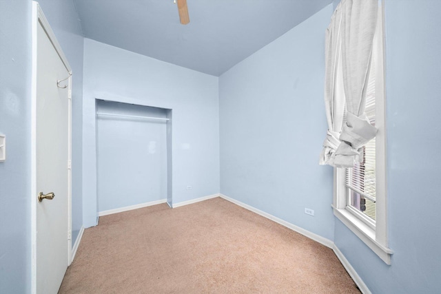 5522 S Wells St, Chicago, IL 60621 - unfurnished bedroom featuring carpet flooring and a ceiling fan