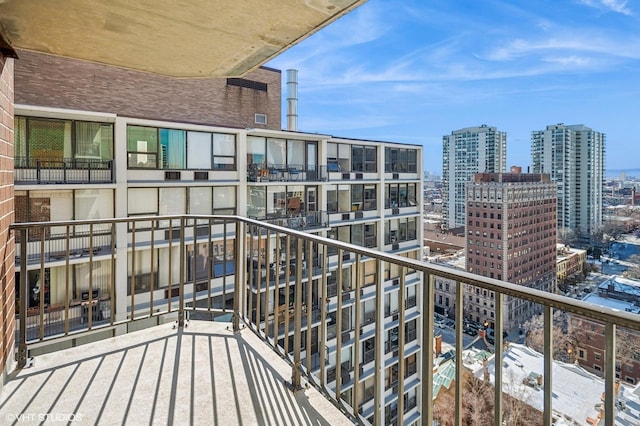 1410 N State Pkwy Unit 18B, Chicago, IL 60610 - balcony with a view of city