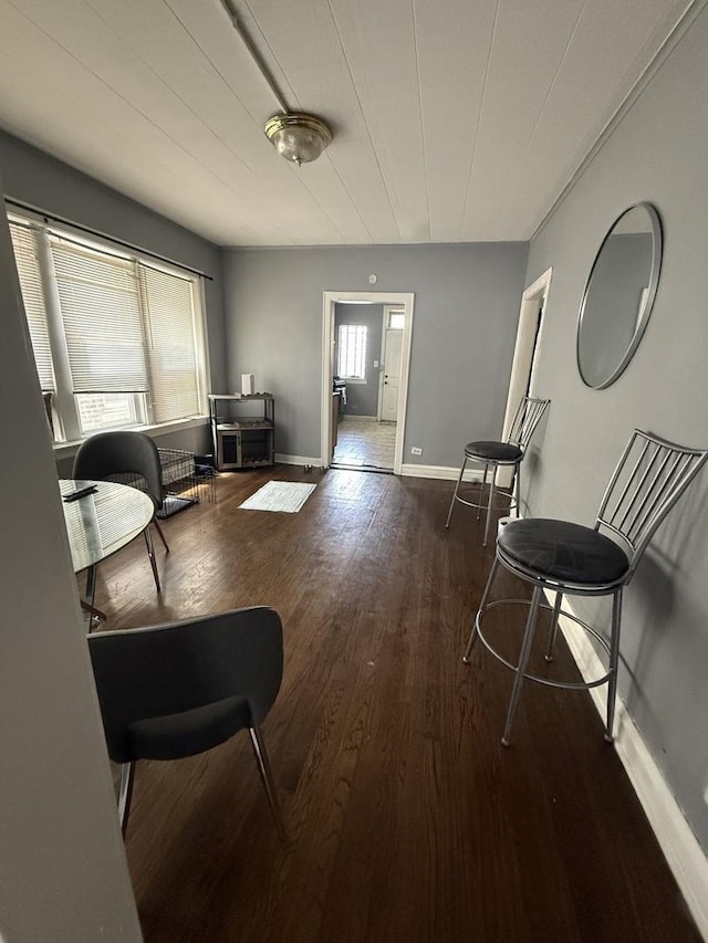 7544 S Sangamon St, Chicago, IL 60620 - living room with wood finished floors and baseboards