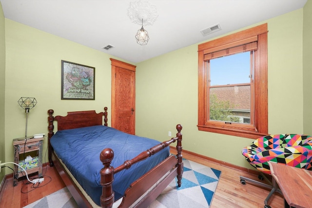 2347 Clarence Ave, Berwyn, IL 60402 - bedroom with wood finished floors and a closet